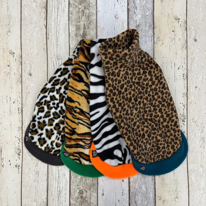 PRE-ORDER Teckel fleece trui met Dieren print - Doghouse