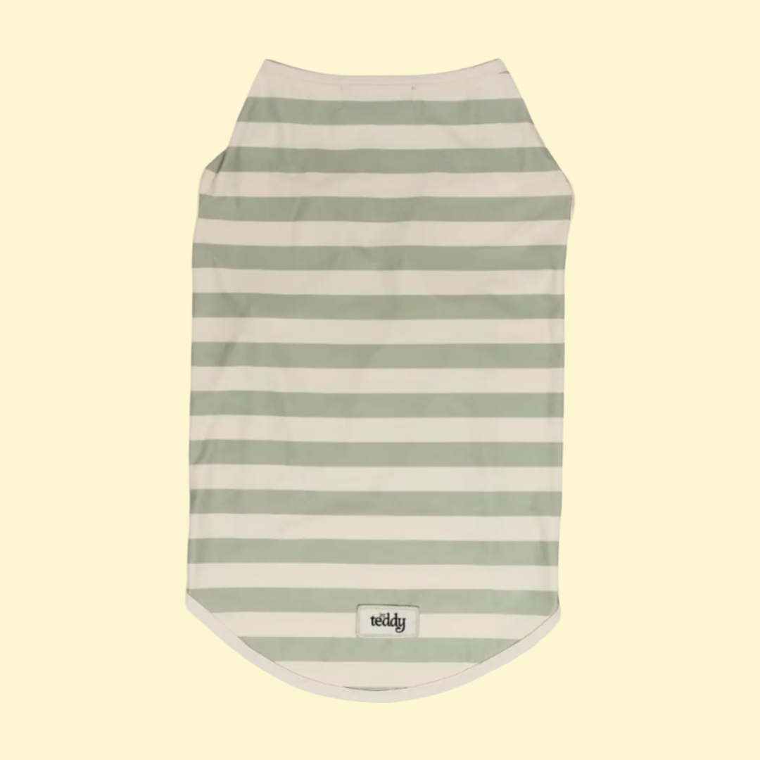Matcha Stripe koelvest - By teddy
