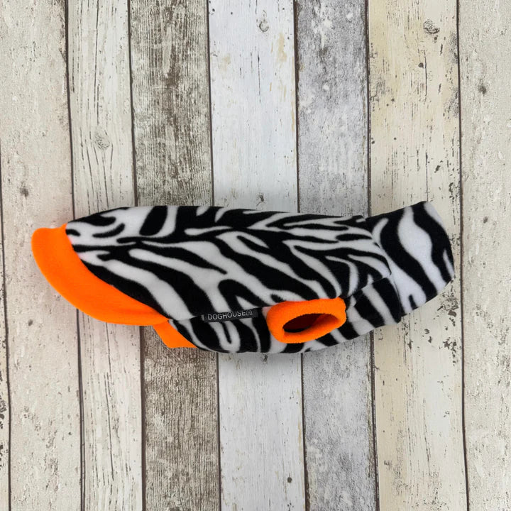PRE-ORDER Teckel fleece trui met Dieren print - Doghouse