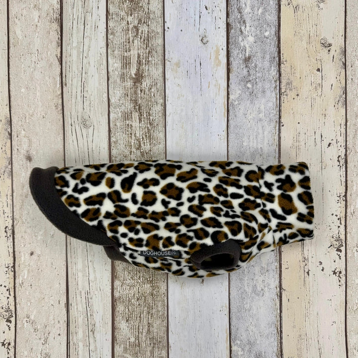 PRE-ORDER Teckel fleece trui met Dieren print - Doghouse