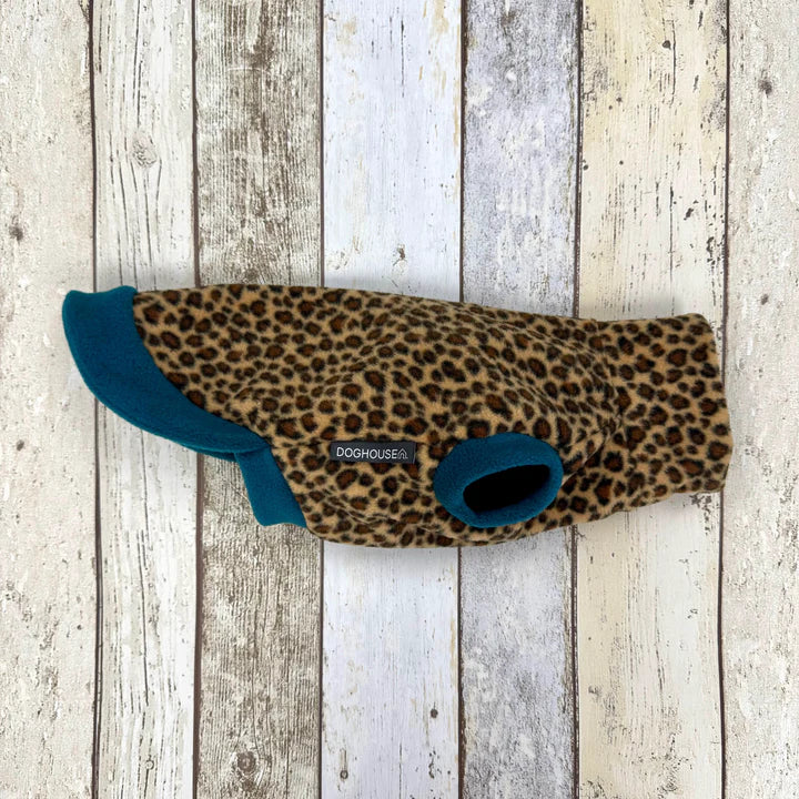 PRE-ORDER Teckel fleece trui met Dieren print - Doghouse