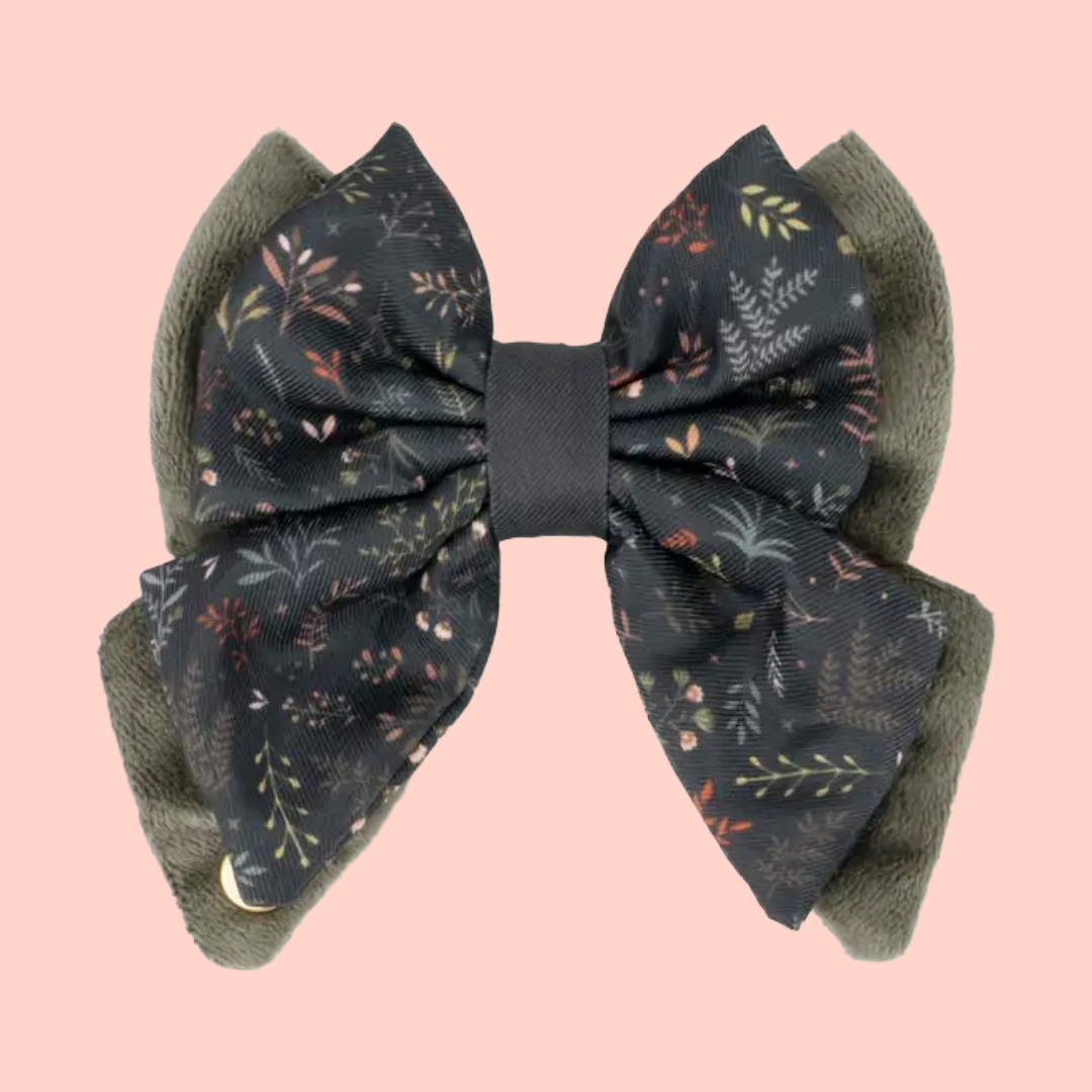 SET Vlinder Strik Hond + Haarclip Strik Voor Jou - Wyld Cub